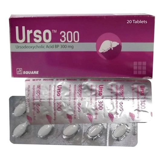 Pack Image: Urso 300 mg Tablet (2 x 10)