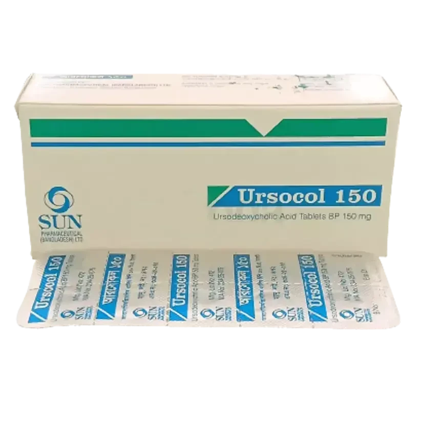 Pack Image: Ursocol 150 mg Tablet (5 x 10)