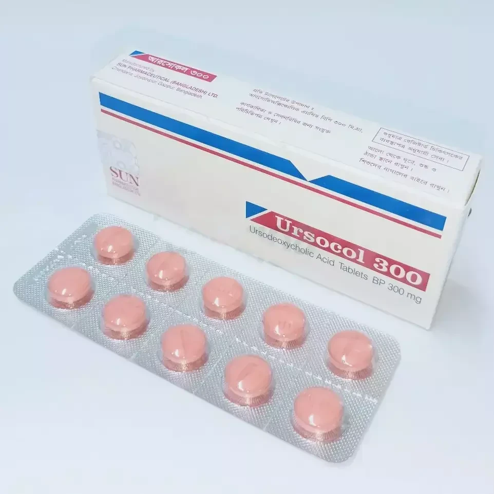 Pack Image: Ursocol 300 mg Tablet (3 x 10)