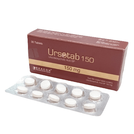 Pack Image: Ursotab 150 mg Tablet (3 x 10)