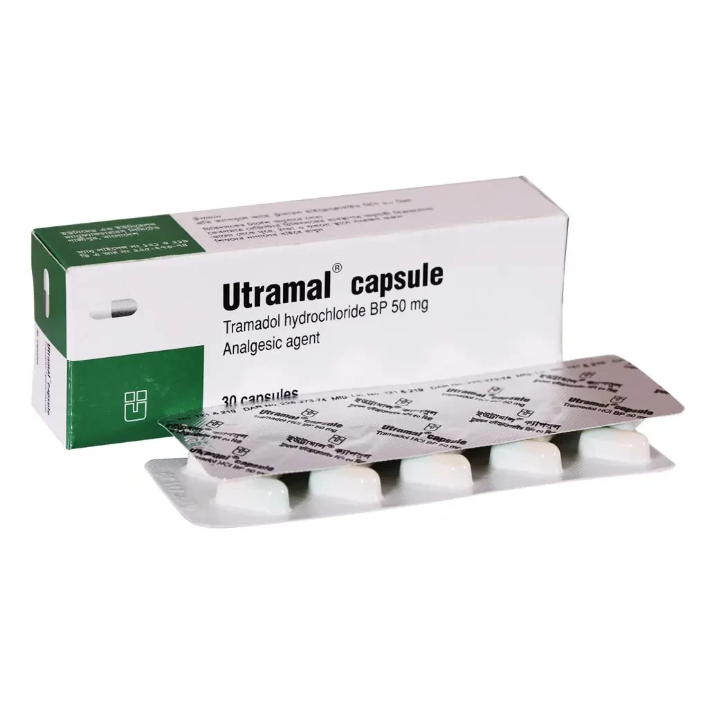 Pack Image: Utramal 50 mg Capsule (3 x 10)