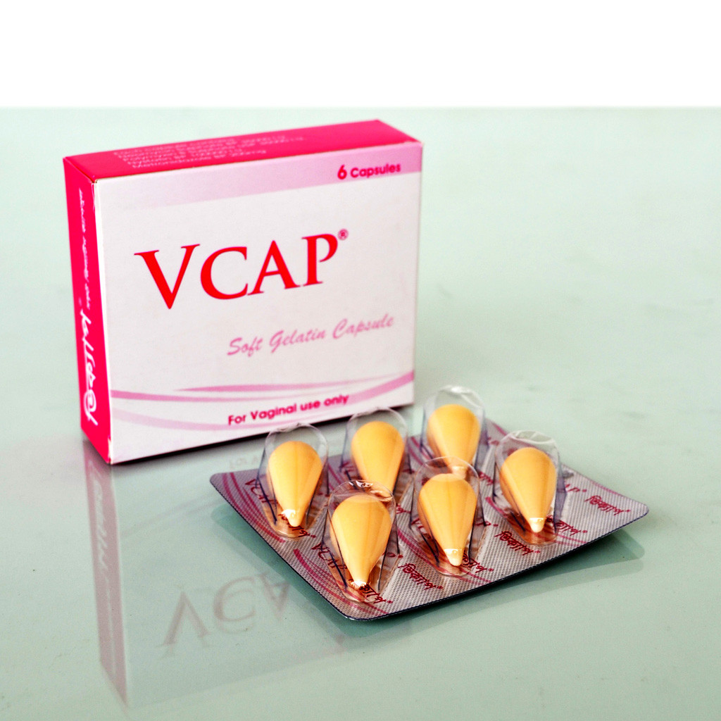 Pack Image: VCAP Vaginal Suppository (1 x 6)