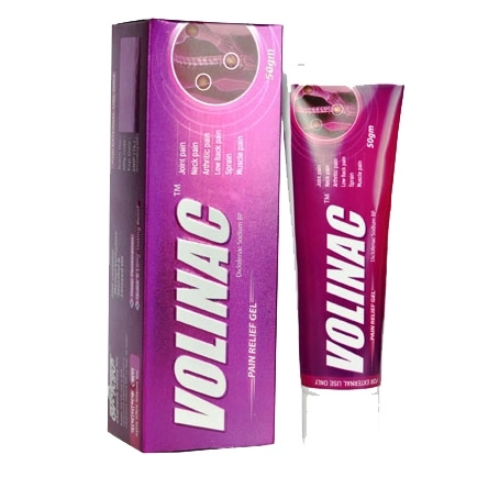 Pack Image: VOLINAC 1% w Gel (50 gm tube)