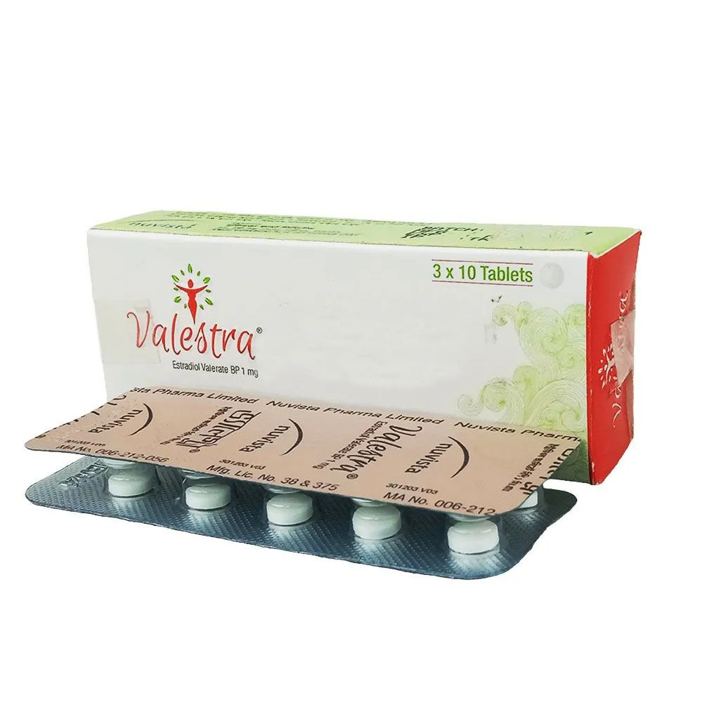 Pack Image: Valestra 1 mg Tablet (3 x 10)