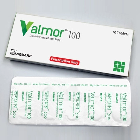 Pack Image: Valmor 49 mg Tablet (1 x 10)