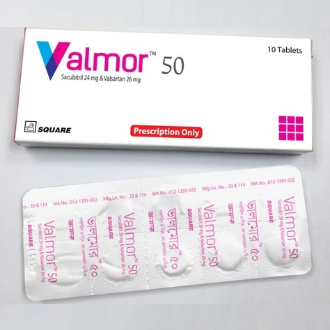 Pack Image: Valmor 24 mg Tablet (1 x 10)