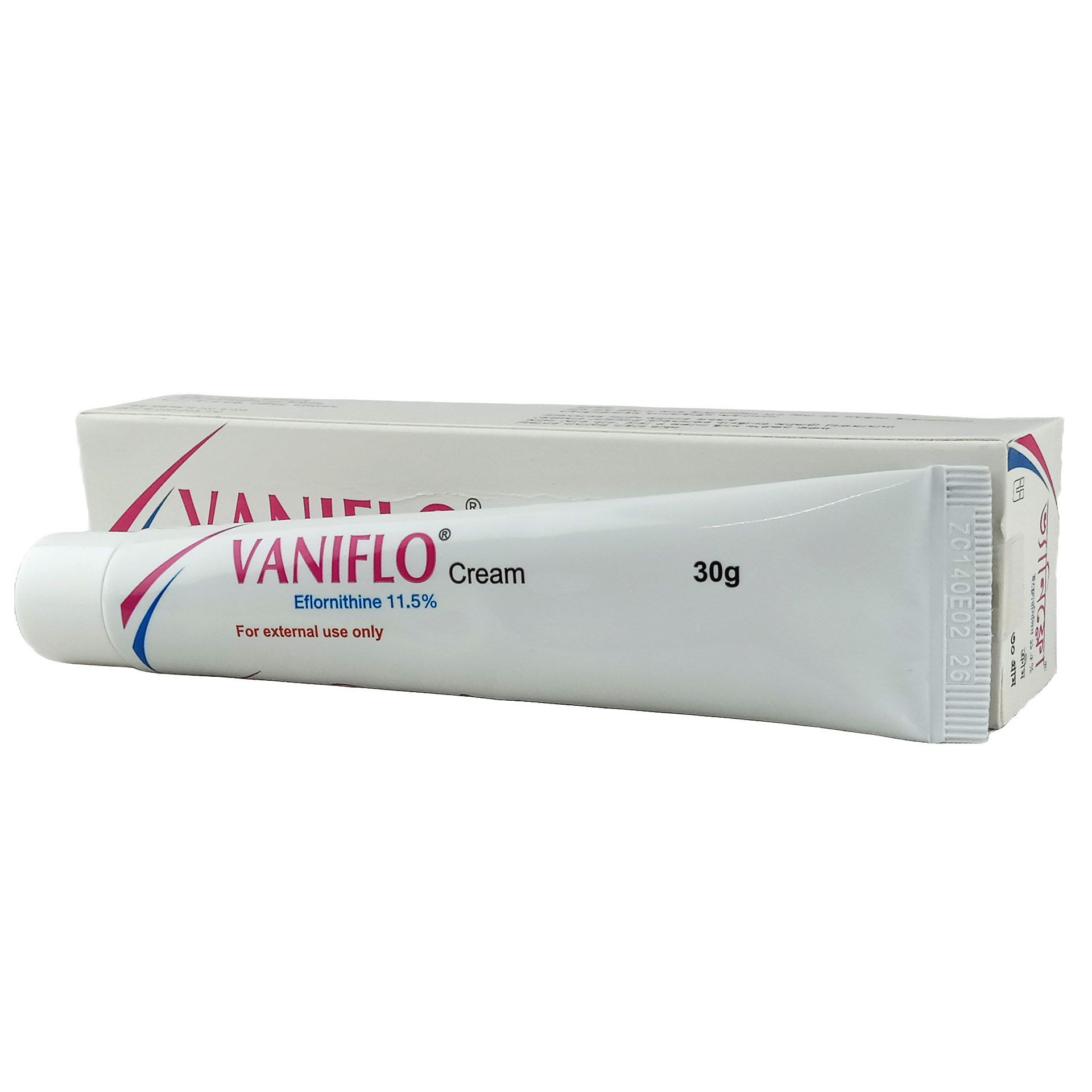 Pack Image: Vaniflo 13.9% Cream (30 gm tube)