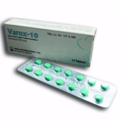 Pack Image: Varox 10 mg Tablet (1 x 14)