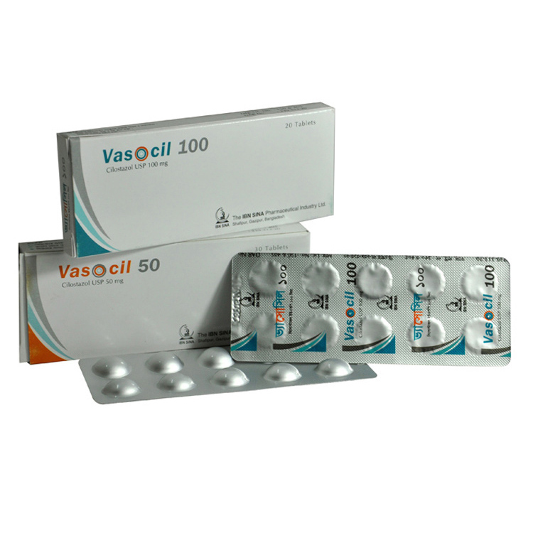Pack Image: Vasocil 50 mg Tablet (3 x 10)