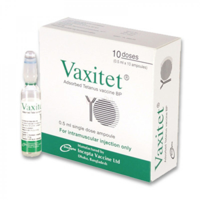 Pack Image: Vaxitet 40 IU Injection (0.5 ml vial)