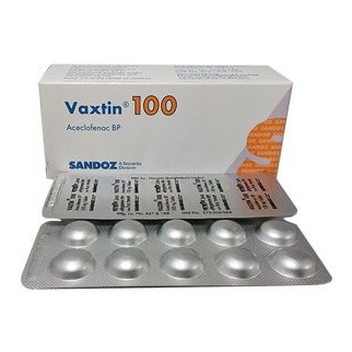 Pack Image: Vaxtin 100 mg Tablet (6 x 10)