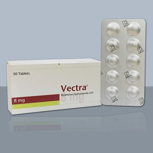 Pack Image: Vectra 8 mg Tablet (5 x 10)