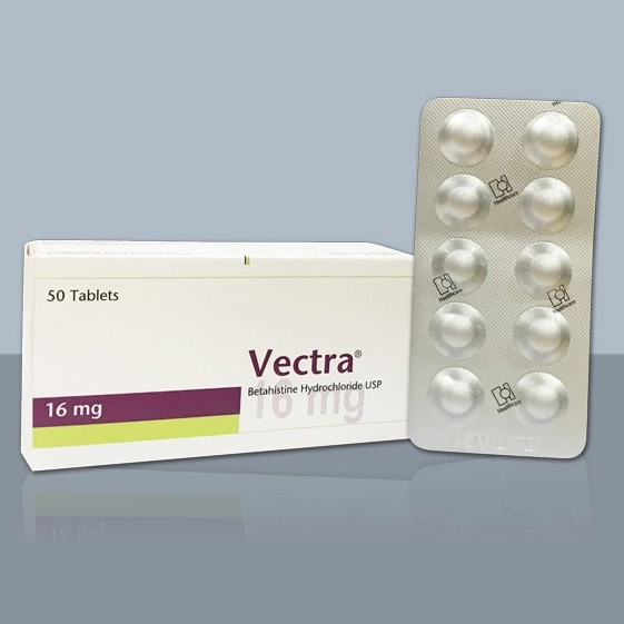 Pack Image: Vectra 16 mg Tablet (5 x 10)