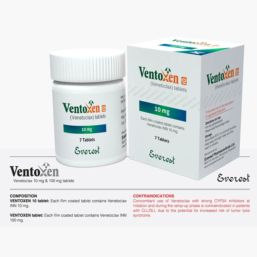 Pack Image: Ventoxen 10 mg Tablet (1 x 7)