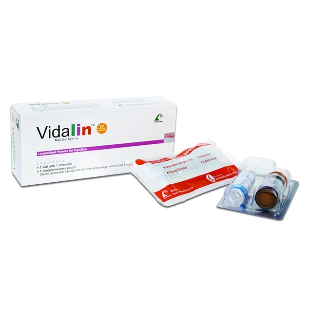 Pack Image: Vidalin 10 ml Injection (10 ml vial)