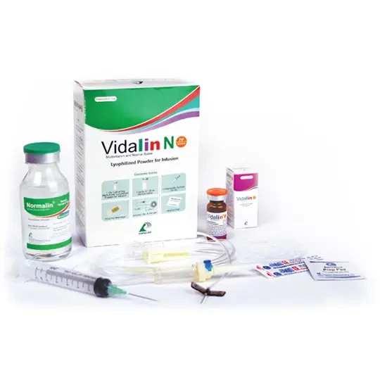 Pack Image: Vidalin N Injection (10 ml vial)