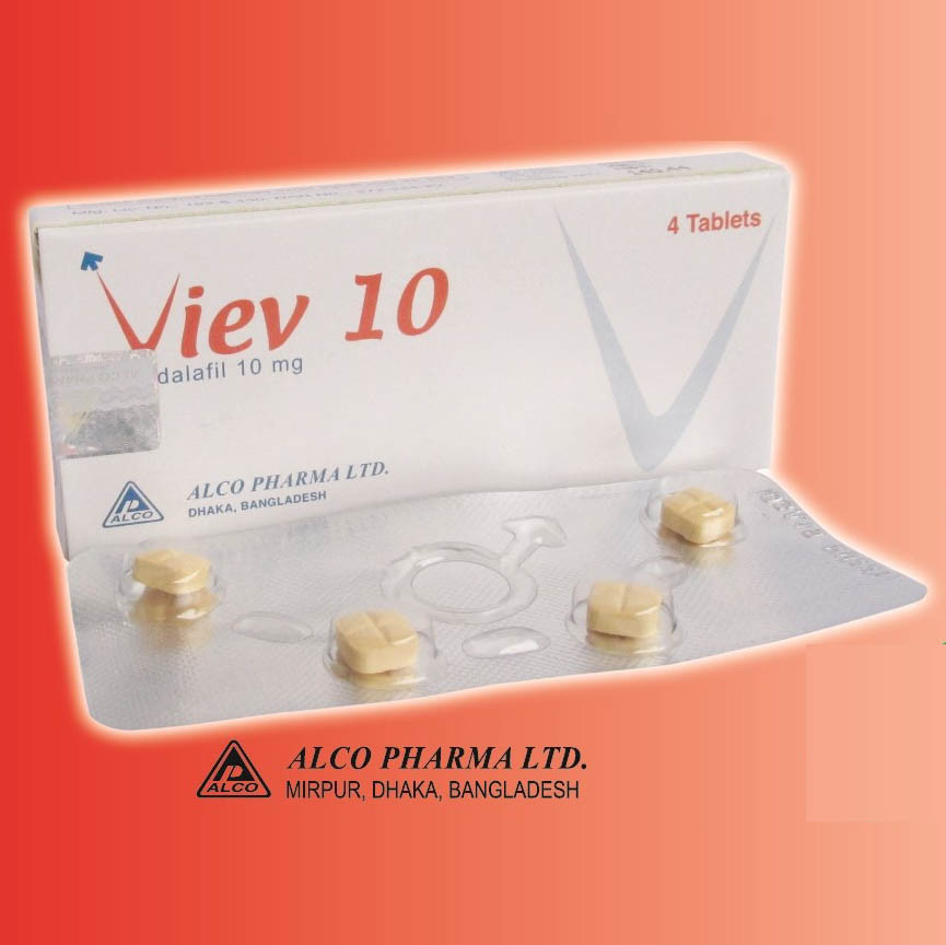 Pack Image: Viev 10 mg Tablet (1 x 4)