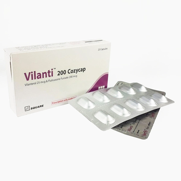 Pack Image: Vilanti 25 mcg Inhalation Capsule (2 x 10)