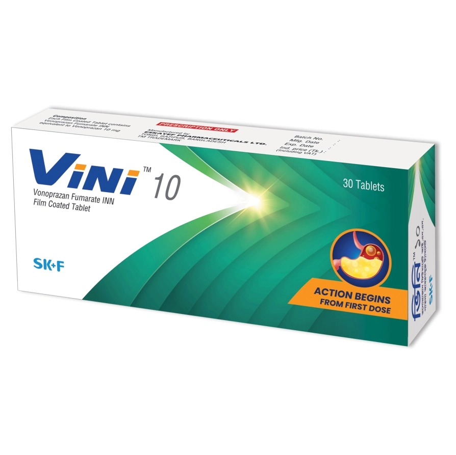 Pack Image: Vini 10 mg Tablet (3 x 10)