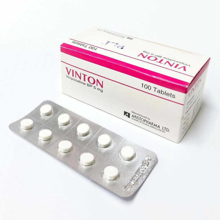 Pack Image: Vinton 5 mg Tablet (10 x 10)