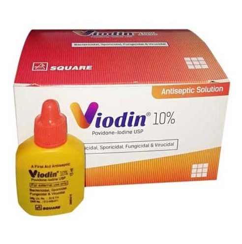 Pack Image: Viodin 10% w Solution (15 ml bottle)