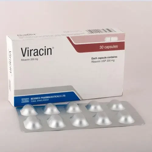 Pack Image: Viracin 200 mg Capsule (3 x 10)
