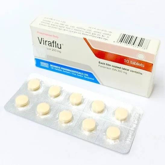 Pack Image: Viraflu 200 mg Tablet (1 x 10)