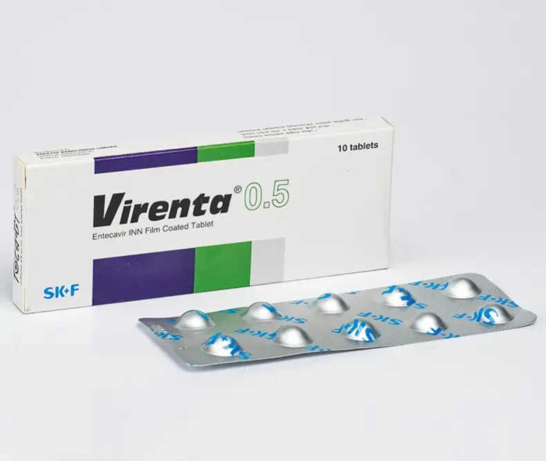 Pack Image: Virenta 0.5 mg Tablet (1 x 10)