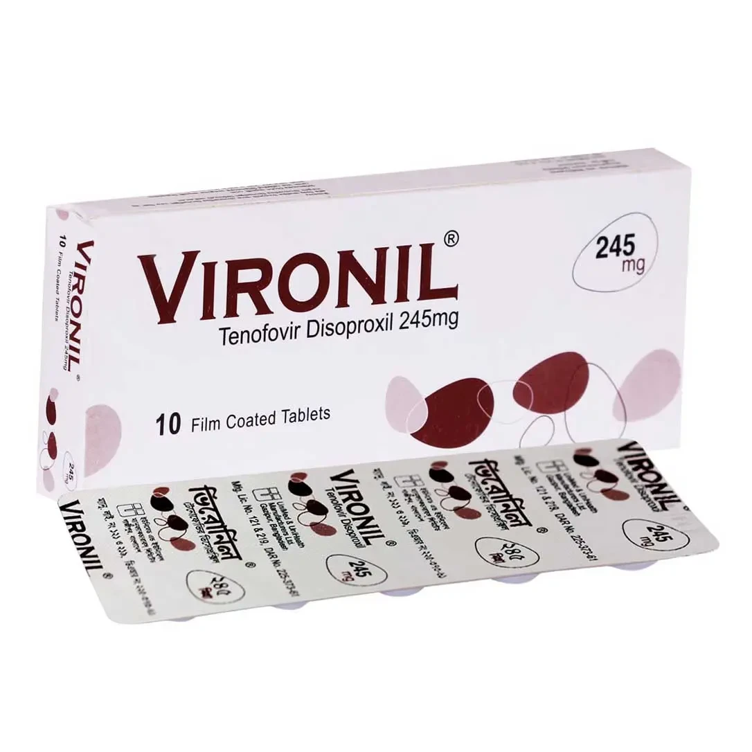 Pack Image: Vironil 245 mg Tablet (2 x 5)