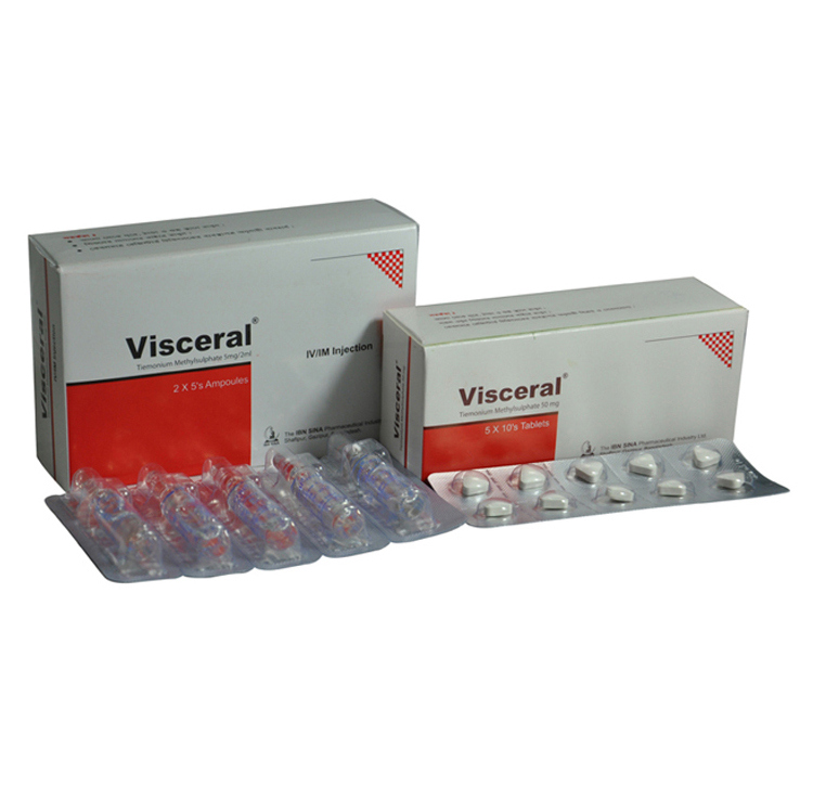 Pack Image: Visceral 5 mg Injection (2 ml ampoule)