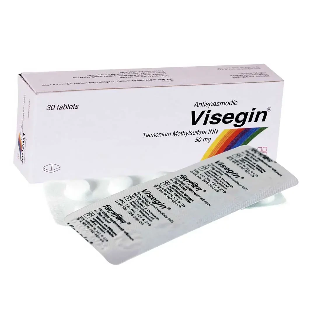 Pack Image: Visegin 50 mg Tablet (3 x 10)