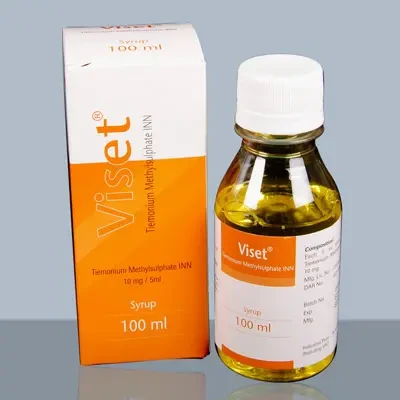 Pack Image: Viset 10 mg Syrup (50 ml bottle)