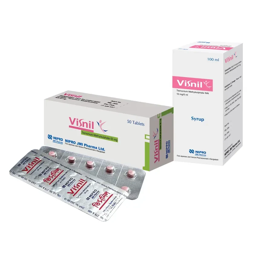 Pack Image: Visnil 10 mg Syrup (100 ml bottle)