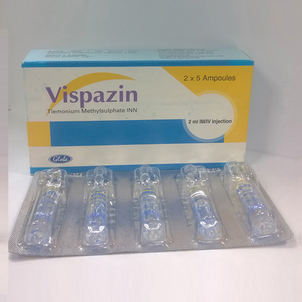 Pack Image: Vispazin 5 mg Injection (2 ml ampoule)