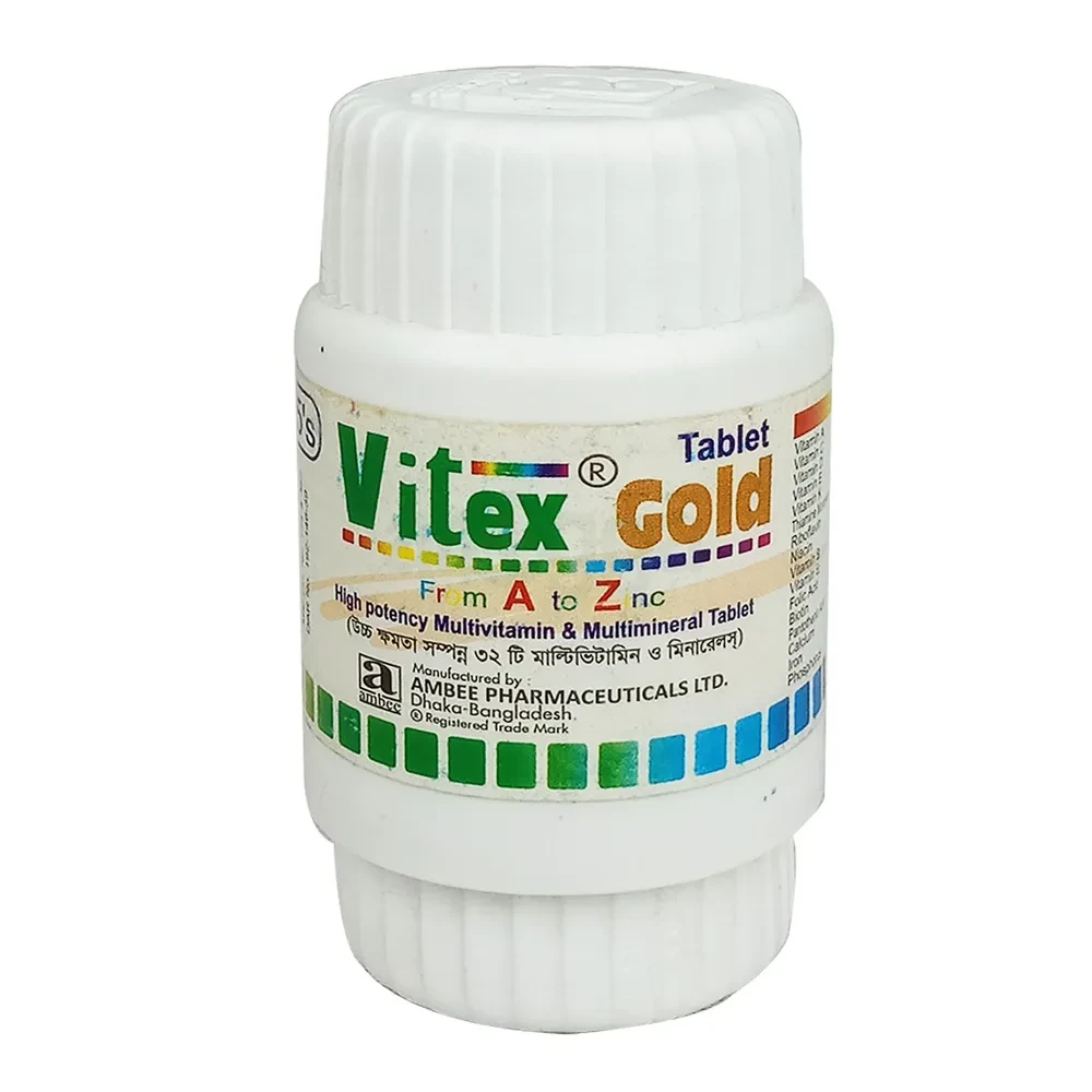 Pack Image: Vitex Gold  Tablet (1 x 30)