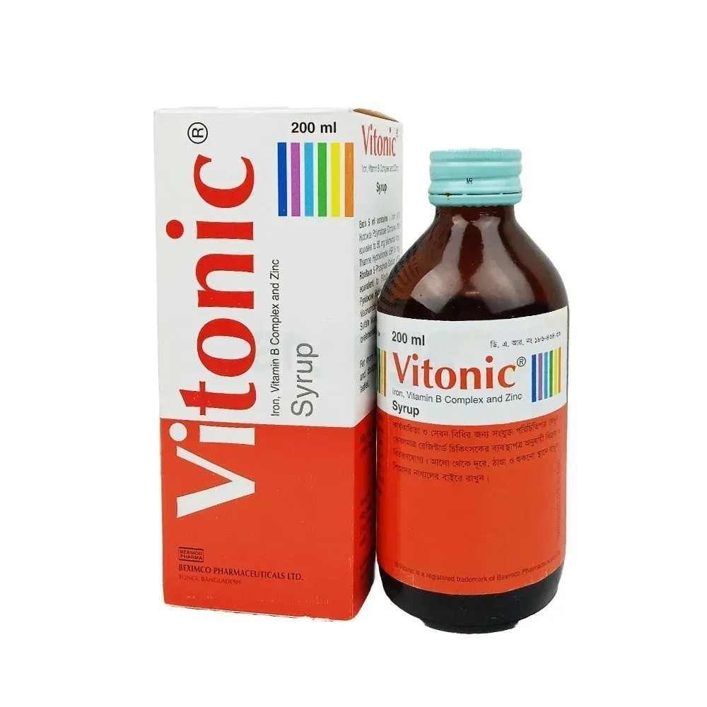 Pack Image: Vitonic  Syrup (100 ml bottle)