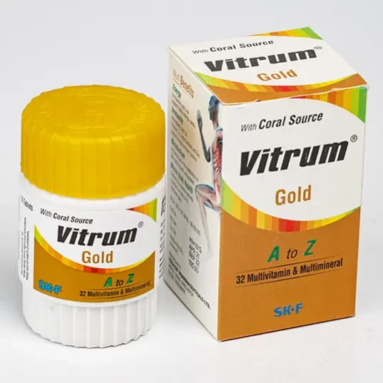 Pack Image: Vitrum Gold  Tablet (1 x 30)