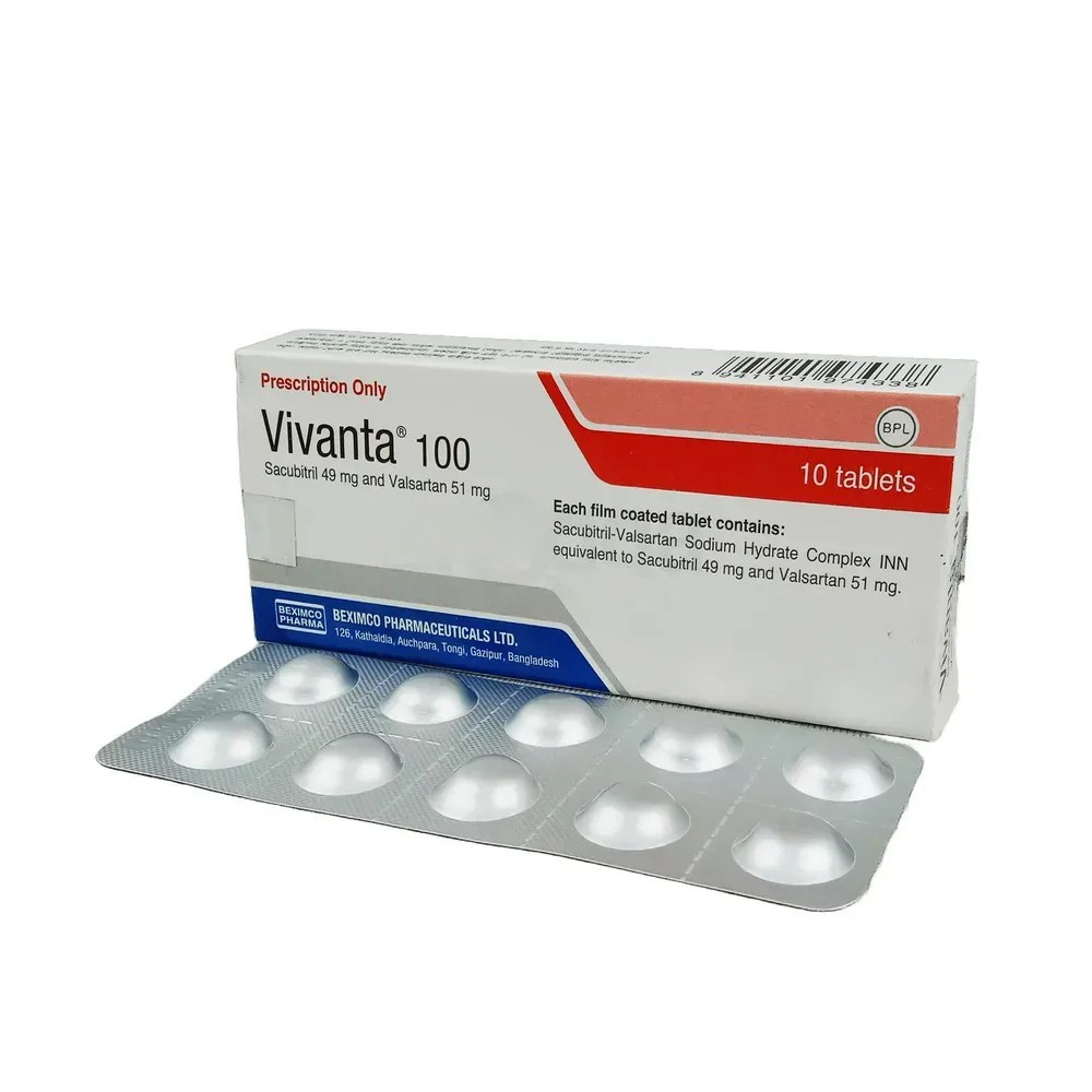 Pack Image: Vivanta 49 mg Tablet (1 x 10)