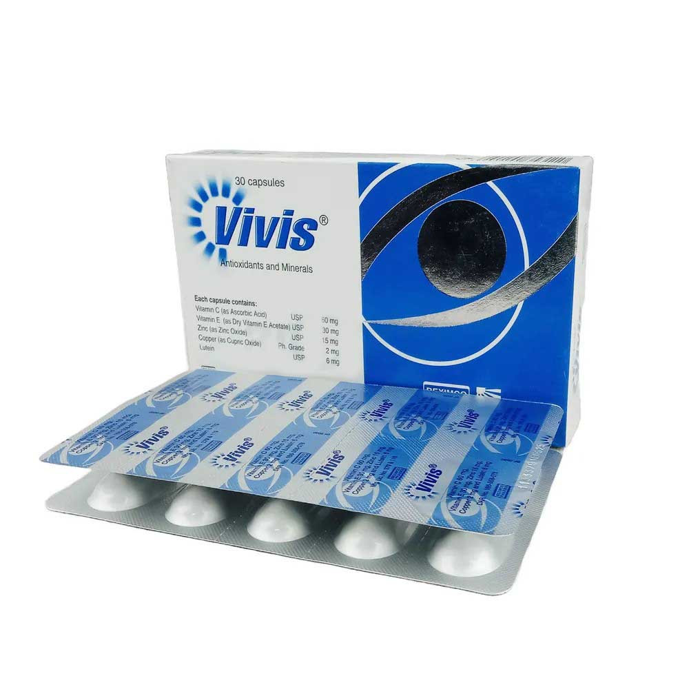 Pack Image: Vivis 60 mg Capsule (3 x 10)