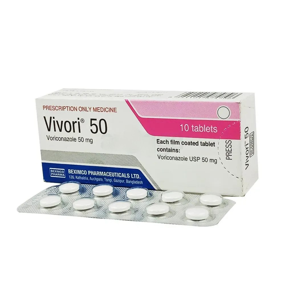 Pack Image: Vivori 50 mg Tablet (1 x 10)