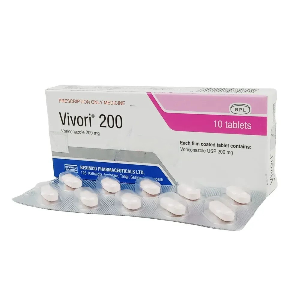 Pack Image: Vivori 200 mg Tablet (1 x 10)