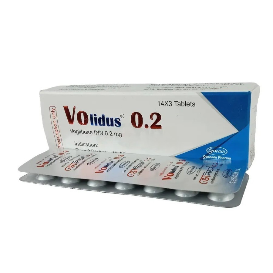 Pack Image: Volidus 0.2 mg Tablet (3 x 14)