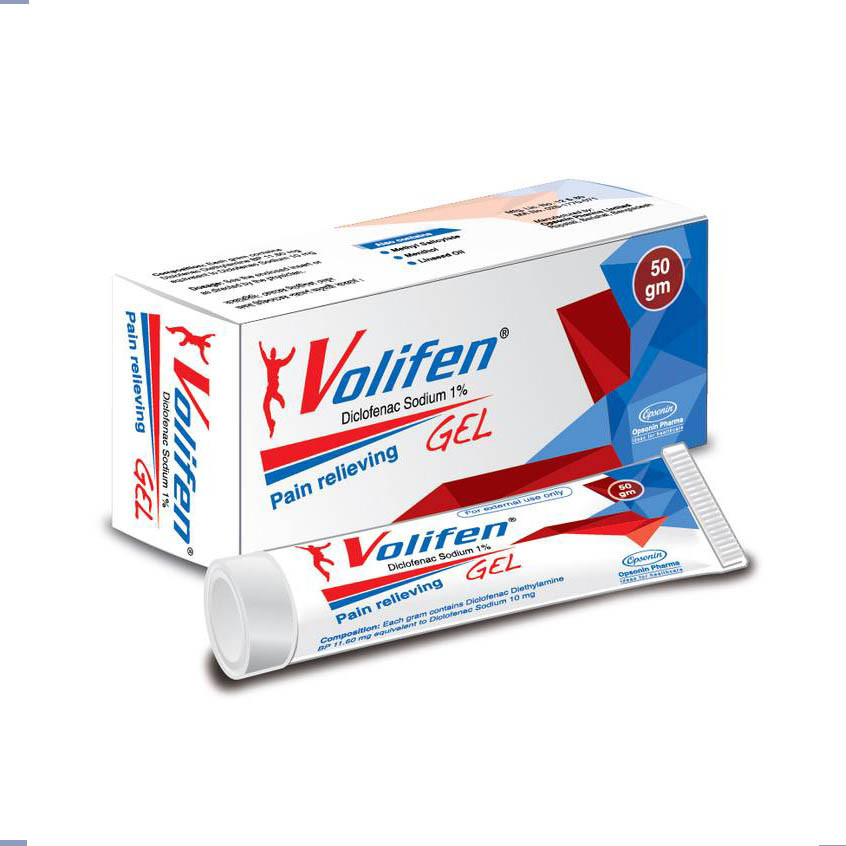 Pack Image: Volifen 1% w Gel (50 gm tube)