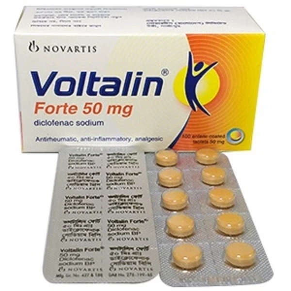 Pack Image: Voltalin Forte 50 mg Tablet (10 x 10)