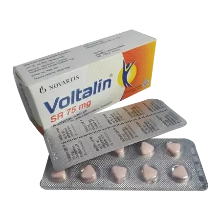 Pack Image: Voltalin SR 75 mg Tablet (5 x 10)