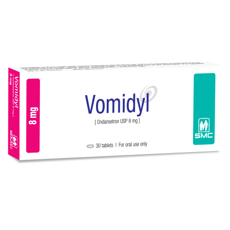 Pack Image: Vomidyl 8 mg Tablet (3 x 10)