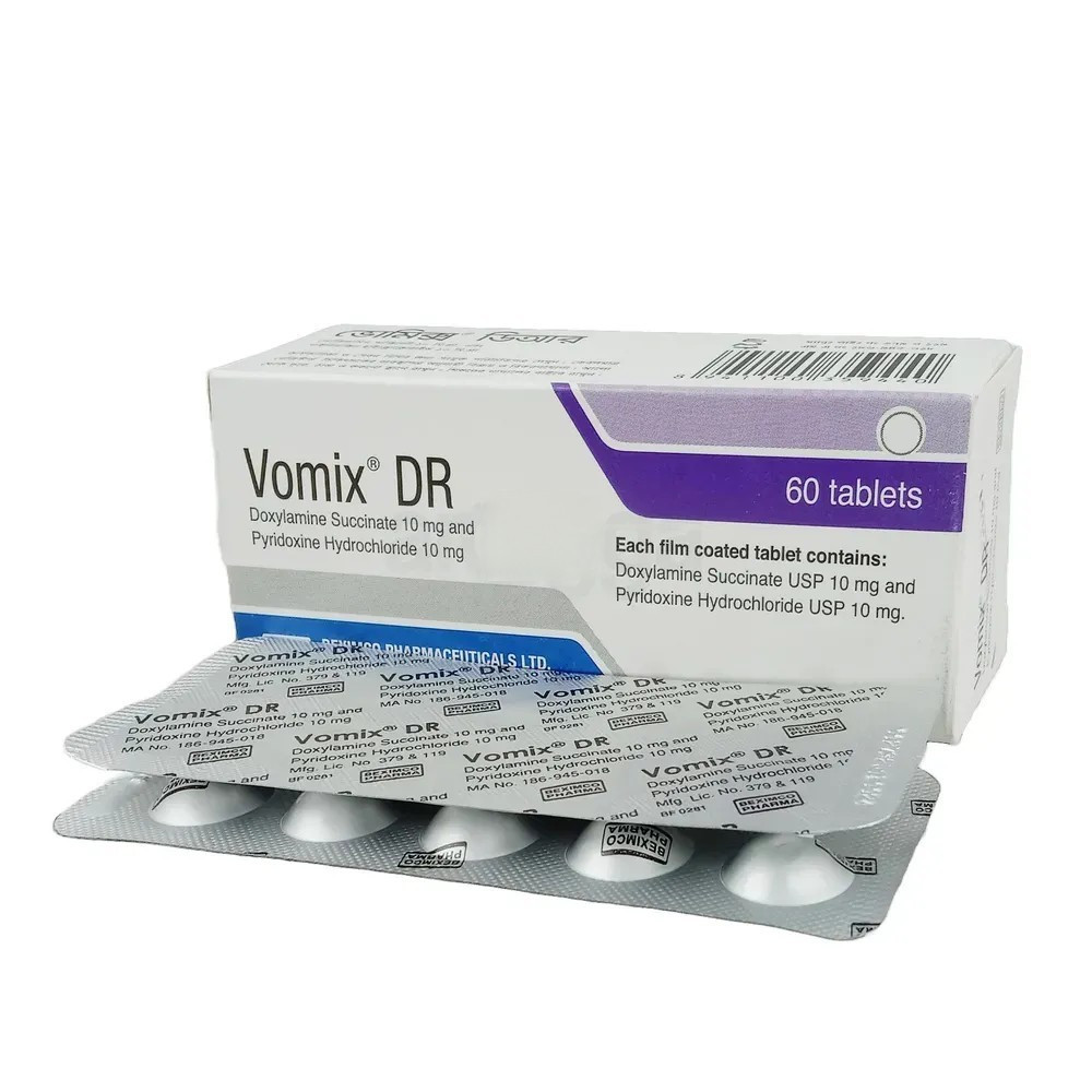 Pack Image: Vomix DR 10 mg Tablet (6 x 10)