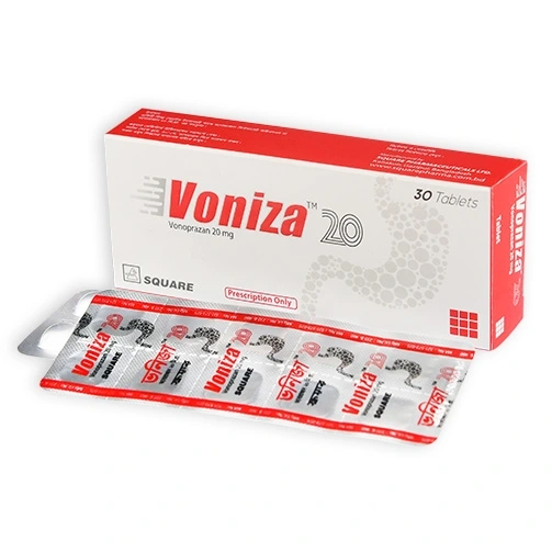 Pack Image: Voniza 20 mg Tablet (3 x 10)