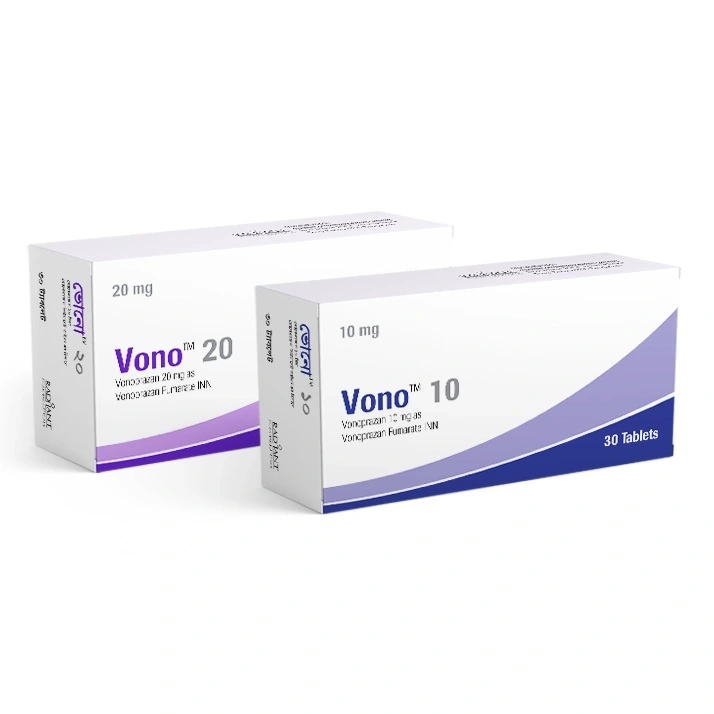 Pack Image: Vono 20 mg Tablet (3 x 10)