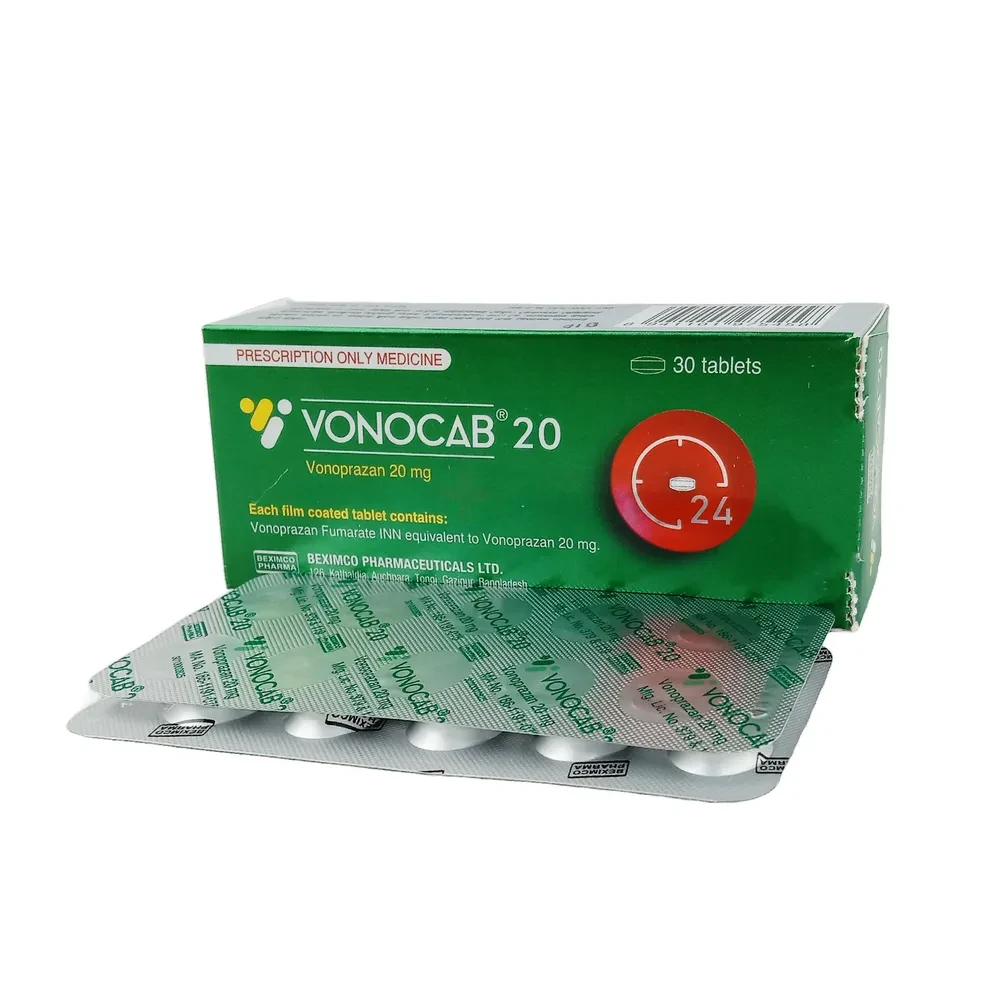 Pack Image: Vonocab 20 mg Tablet (3 x 10)